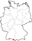 Karte Achberg bei Lindau, Bodensee